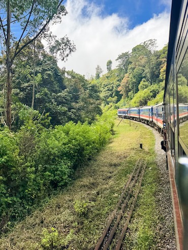 Train Ella to Nuwara Eliya Sri Lanka