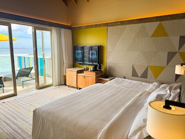 Overwater villa Hard Rock Hotel Maldives
